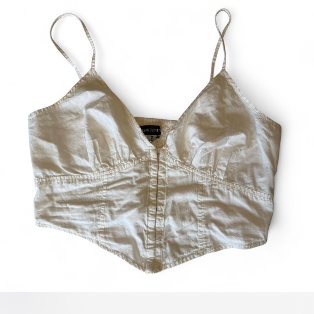 Urban Outfitters Cream Camisole corset Top
